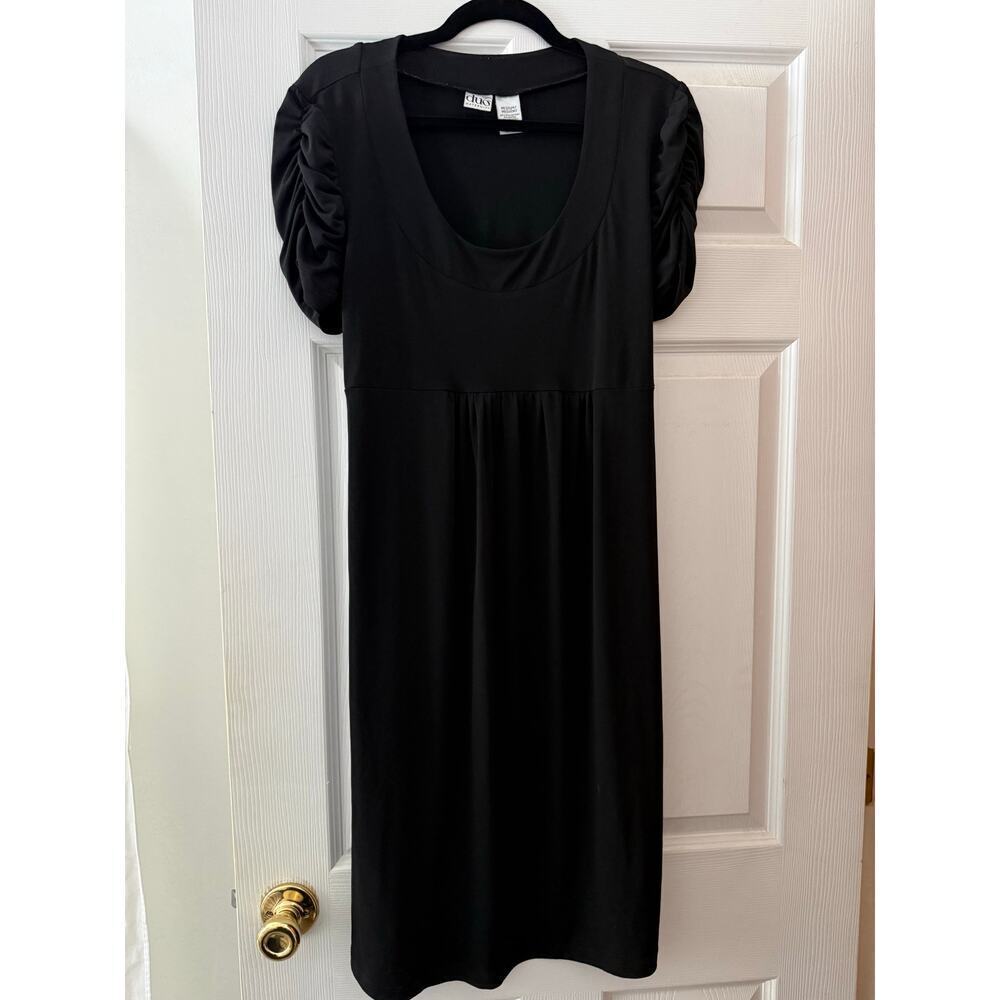 Black Maternity Dress by Duo Maternity Size Medium